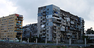 Morbider Charme sowjetischer Plattenbauten