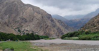 Kalaleh beim Dreiländereck Iran-Karabach-Armenien