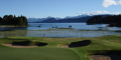 Golfplatz in Llao-Llao am Lago Nahuel Huapi
