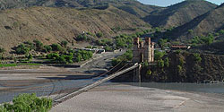 Alte Hängebrücke Puenta Mendoza