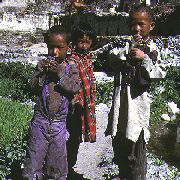 Kinder in Zanskar