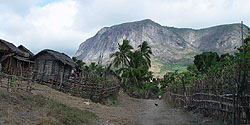Dorf zwischen Mandritsara und Marotandrano