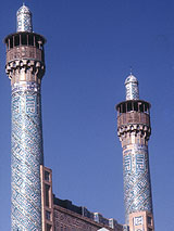 Minarette der Masjid-e-Imam
