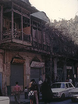 Alte Häuserzeile in Shiraz