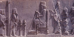 Reliefdarstellung in Persepolis