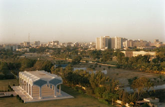 Parkanlage in Karachi