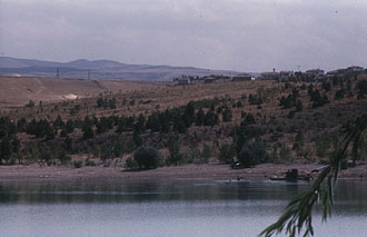 Bayındır-Stausee östlich von Ankara