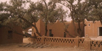 Traditionelle Lehmarchitektur in Tamanrasset