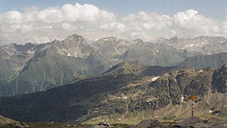 Piz Val Gronda mit Blick nach Süden