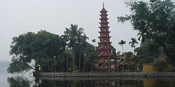 Chua Tran Quoc Pagode im Westsee